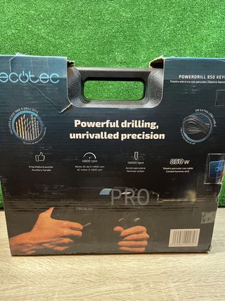 Taladro Eléctrico Percutor Cecotec
