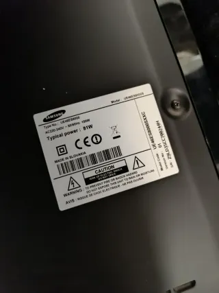 Televisor Samsung 46" Negro/Plata