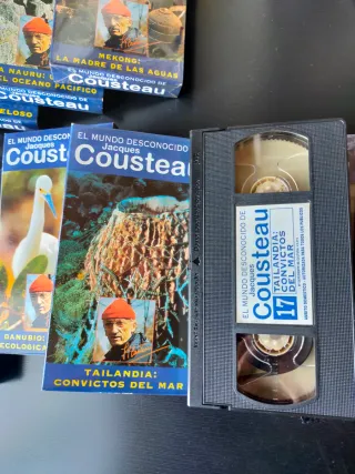 Colección El Mundo Desconocido de Cousteau VHS