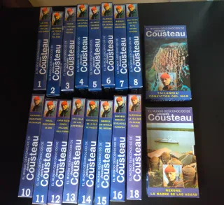 Colección El Mundo Desconocido de Cousteau VHS