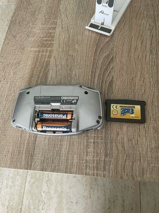 Nintendo Game Boy Advance Plata + súper mario word