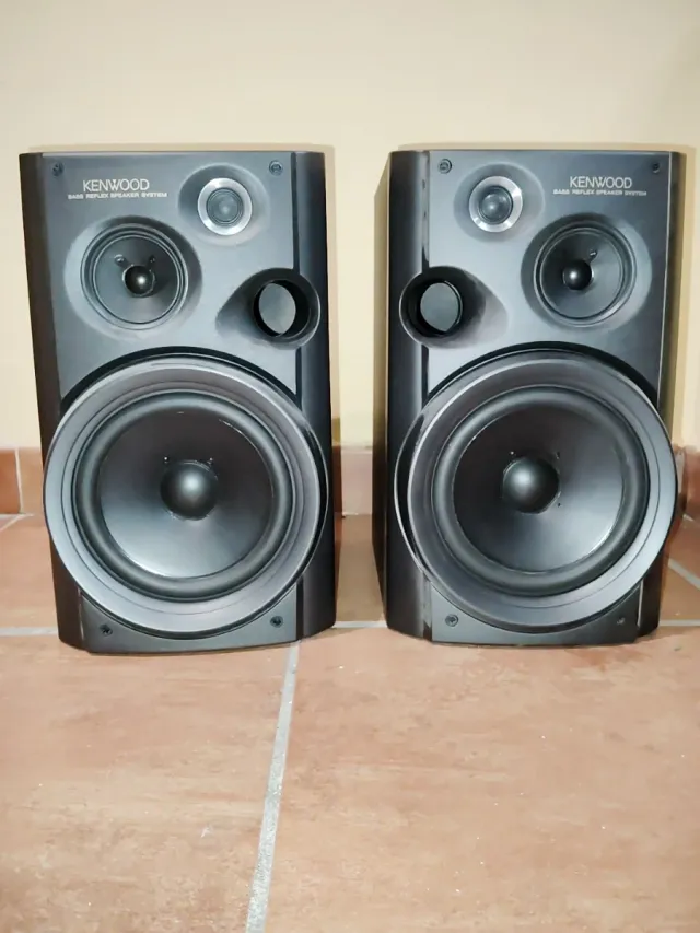 Altavoces Kenwood Estéreo Negros