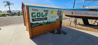 Minigolf Lusogolf Portátil - 12 Hoyos y Palos