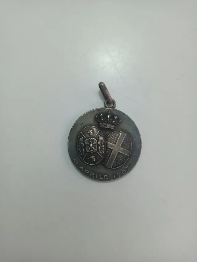 Medaglia Nave Regina Elena 21 Aprile 1907