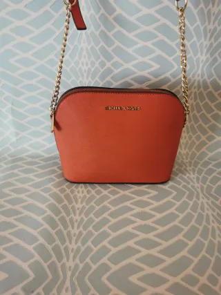 Bolso Michael Kors Rojo Dorado