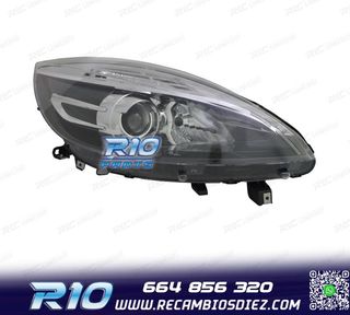 FARO DCH RENAULT SCENIC III 12-16 FONDO NEGRO