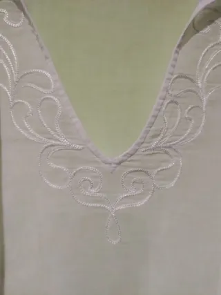 Blusa Mexx blanca bordada