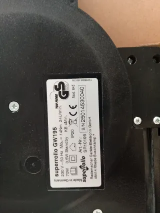 Persiana Eléctrica Blanca