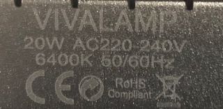 OMNIALUXSTORE VIVALAMP LED ESTERNO 20W 2 PEZZI