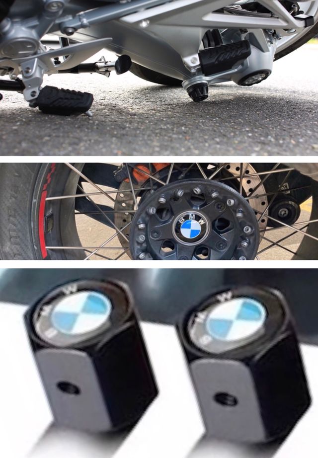 Cardán + tapa buje + tapones válvula motos BMW
