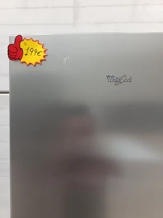 FRIGORÍFICO WHIRLPOOL 1,90m A++ INOX