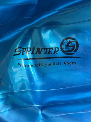 Pelota Yoga/Pilates 65cm Azul