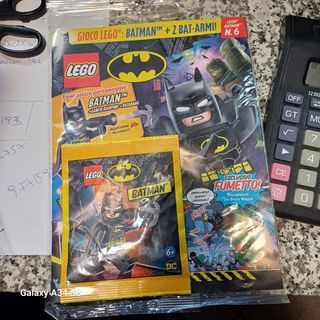 Lego Batman N.6 Gioco + Fumetto + 2 Bat-Armi