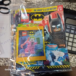 Lego Batman N.6 Gioco + Fumetto + 2 Bat-Armi