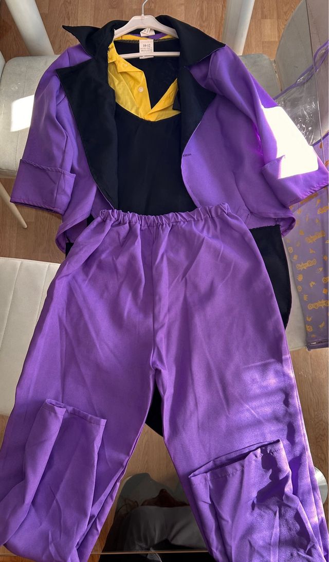 Disfraz Infantil Joker Talla 10-12 años