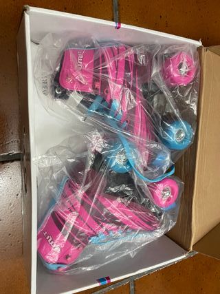 Patines 4 Ruedas Niña Talla 34 Nuevos