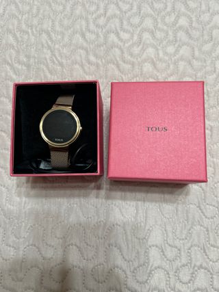 Reloj Tous Dorado y Negro Como Nuevo