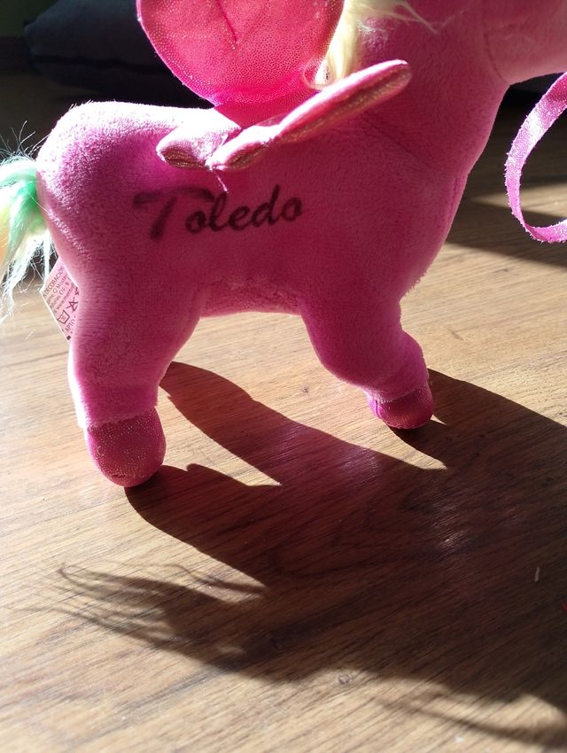 Unicornio brillante recuerdo Toledo