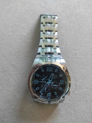 Reloj Lotus Sport L15679/3 Hombre Negro/Plata