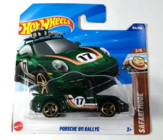 Hot Wheels Porsche 911 Rallye Verde