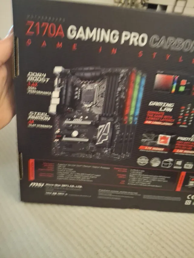 Placa Base MSI Z170A Gaming Pro Carbon