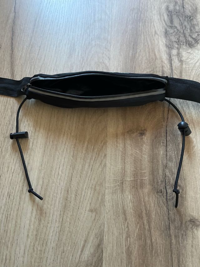 Cinturón porta dorsal con bolsa para geles