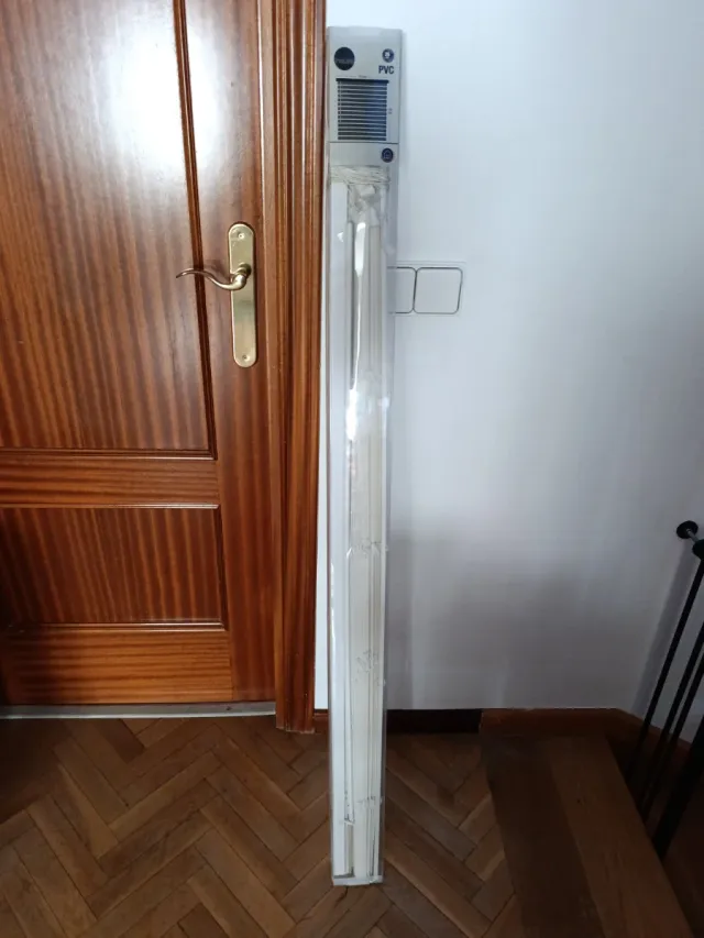 Persiana veneciana blanca PVC