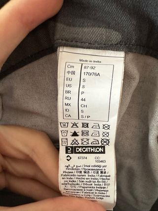 Pantalones cargo camuflaje Decathlon