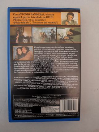 VHS De Amor y De Sombra - película de videoclub