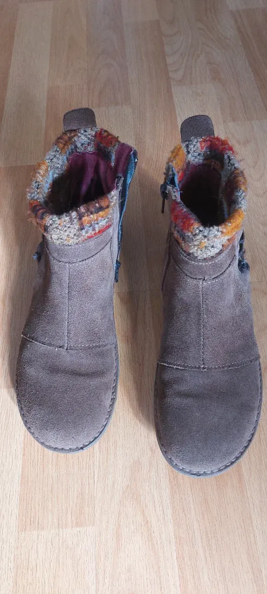 Botas Ante Mujer Talla 39