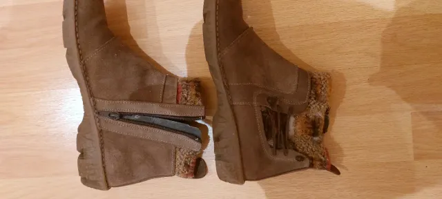 Botas Ante Mujer Talla 39