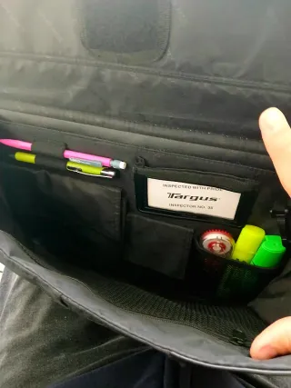 Borsa porta PC Targus nera