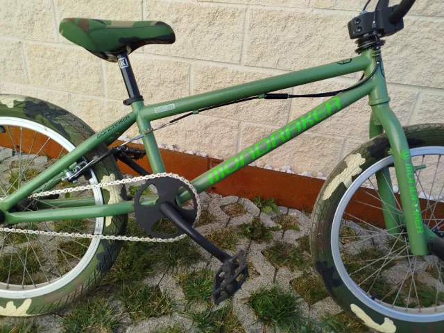Bmx Freestyle Mondraker Verde Camouflage