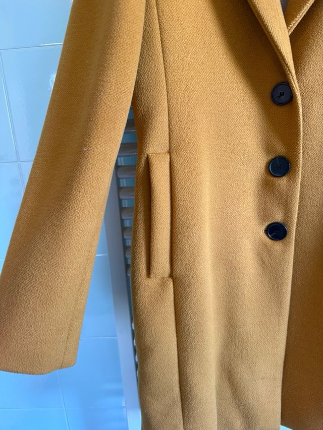 Cappotto donna Prani senape tg. 44 IT