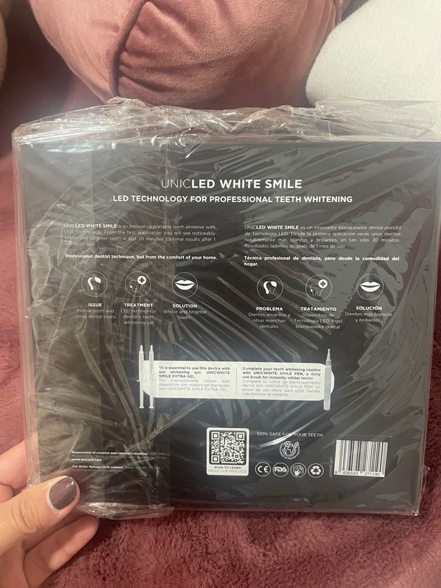 Unicskin Blanqueador Dental LED Azul