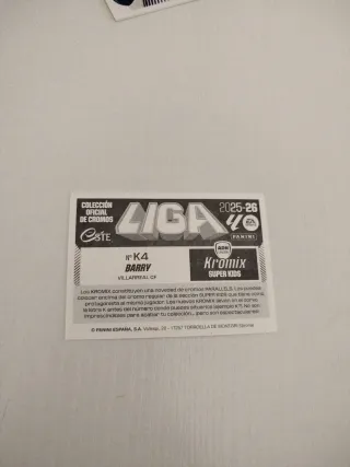 Cromo Super Kids Kromix Panini La Liga