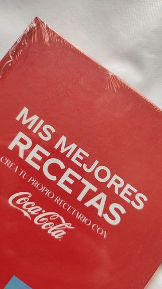 LIBRO COCA-COLA MIS MEJORES RECETAS + MARCAPÁGINAS