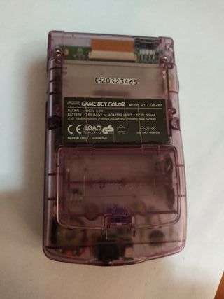 Nintendo Game Boy Color Transparente