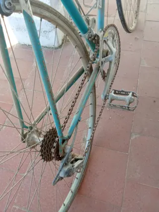 Bicicleta Clásica Azul