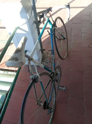 Bicicleta Clásica Azul