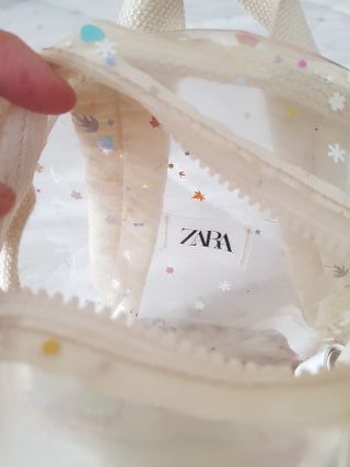Mochila Zara Conejito Transparente