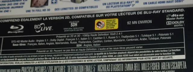 DESTINO FINAL 5: 2+3D LENTICULAR EDI.COLECCIONISTA