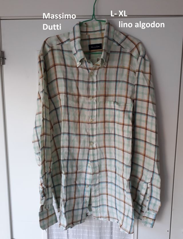 Hombre Camisa manga larga L-XL E.Tucci PepeJeans
