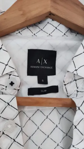 Camisa Armani Exchange Blanca Talla S