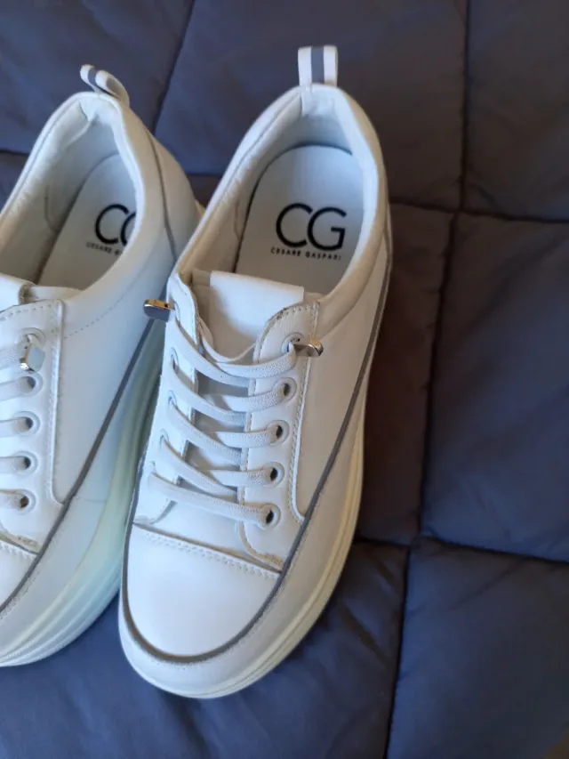 Zapatillas blancas plataforma