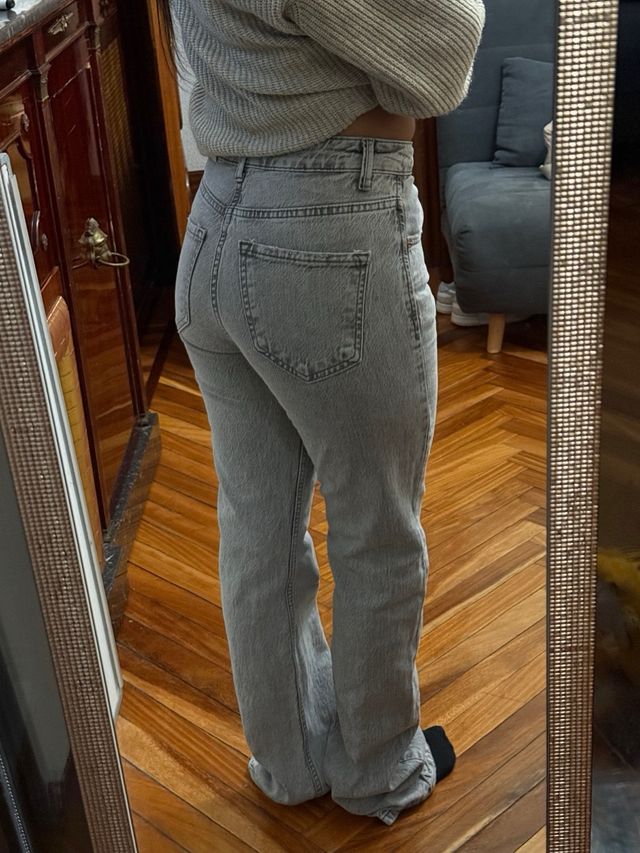 Stradivarius Jeans Tiro Medio Talla S/36