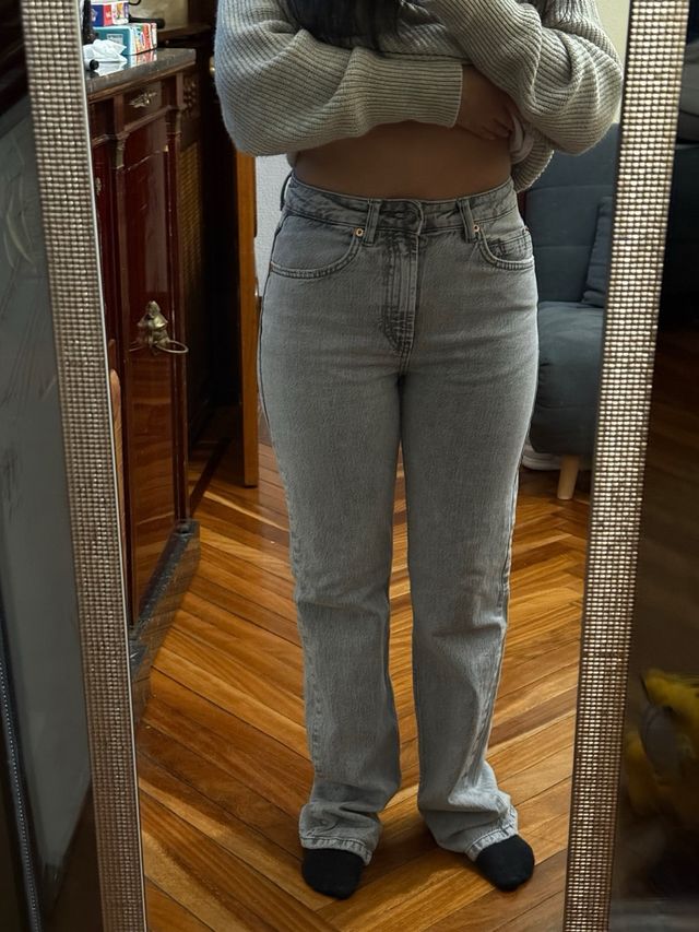 Stradivarius Jeans Tiro Medio Talla S/36