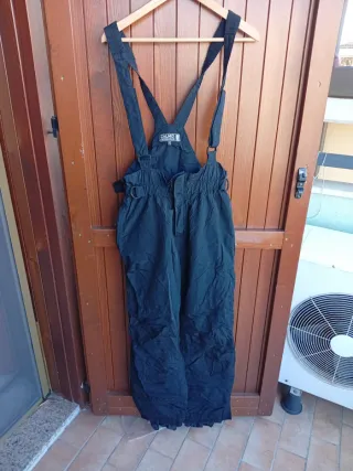 Salopette unisex nero CALMO taglia xl