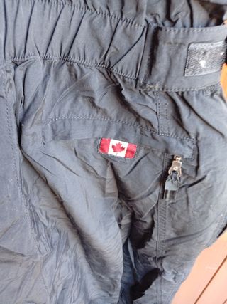 Salopette unisex nero CALMO taglia xl