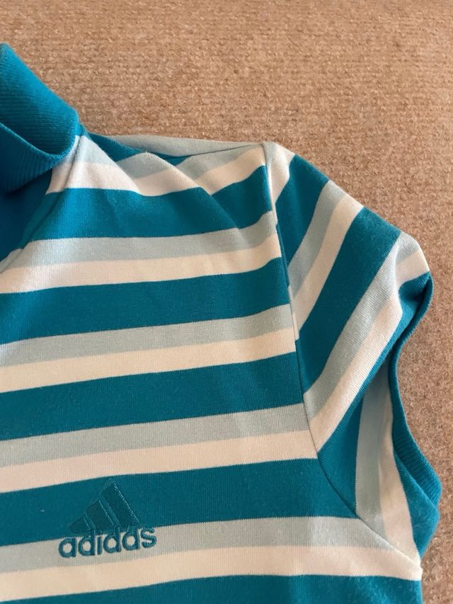 Camiseta Polo Adidas Rayas